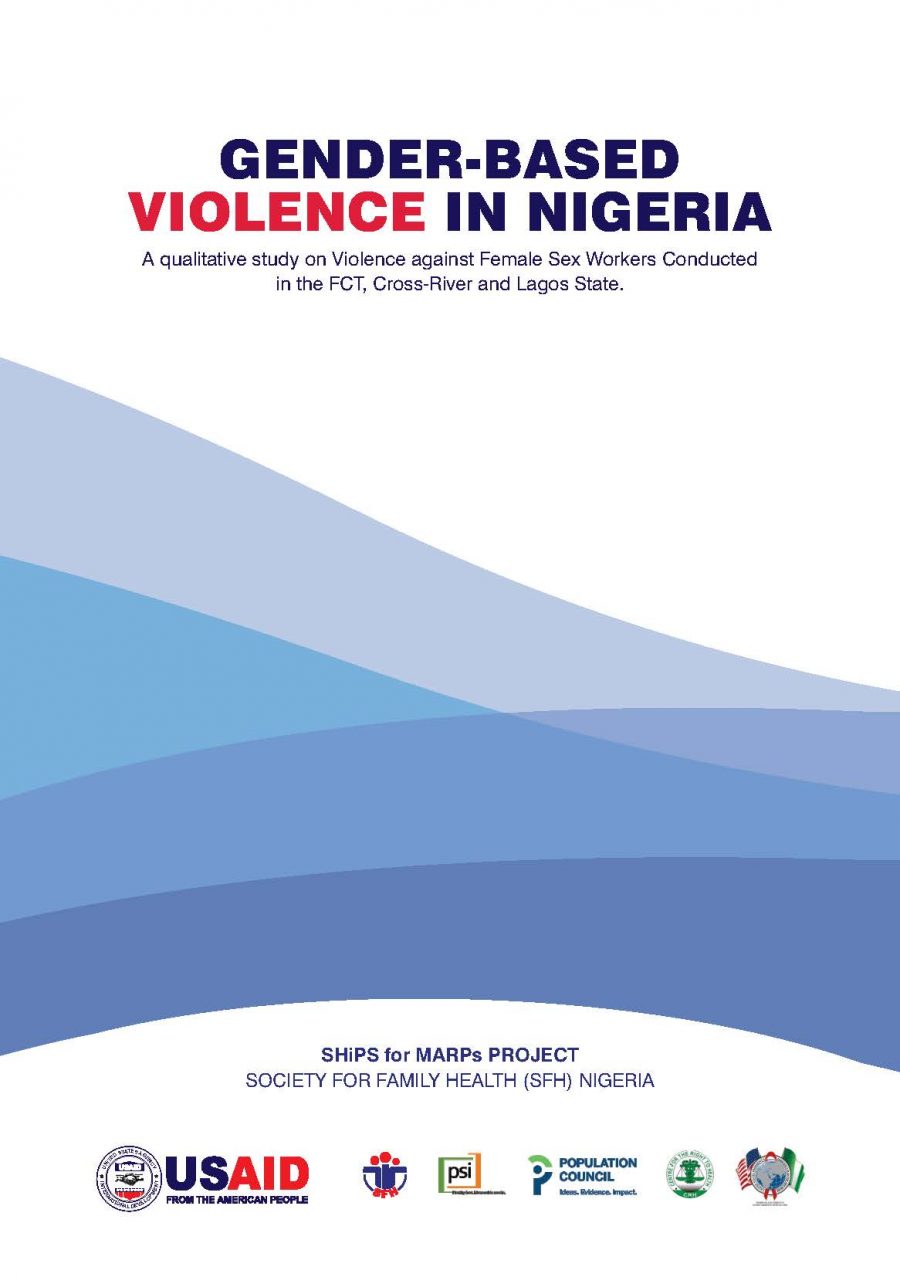 Gender Based Violence Study Report SHIiPS for MARPs