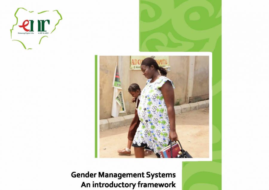 Gender Management Systems (ENR 2013)