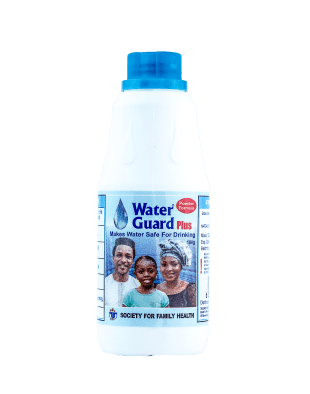 WaterGuard Plus water treatment bottle