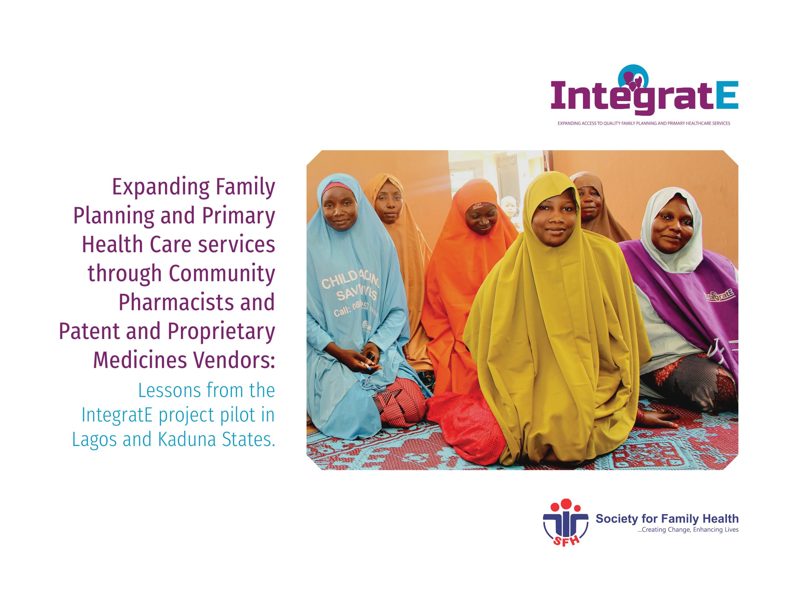 Family Planning, Community Pharmacists, Lesson Learnt from the IntegratE pilot study