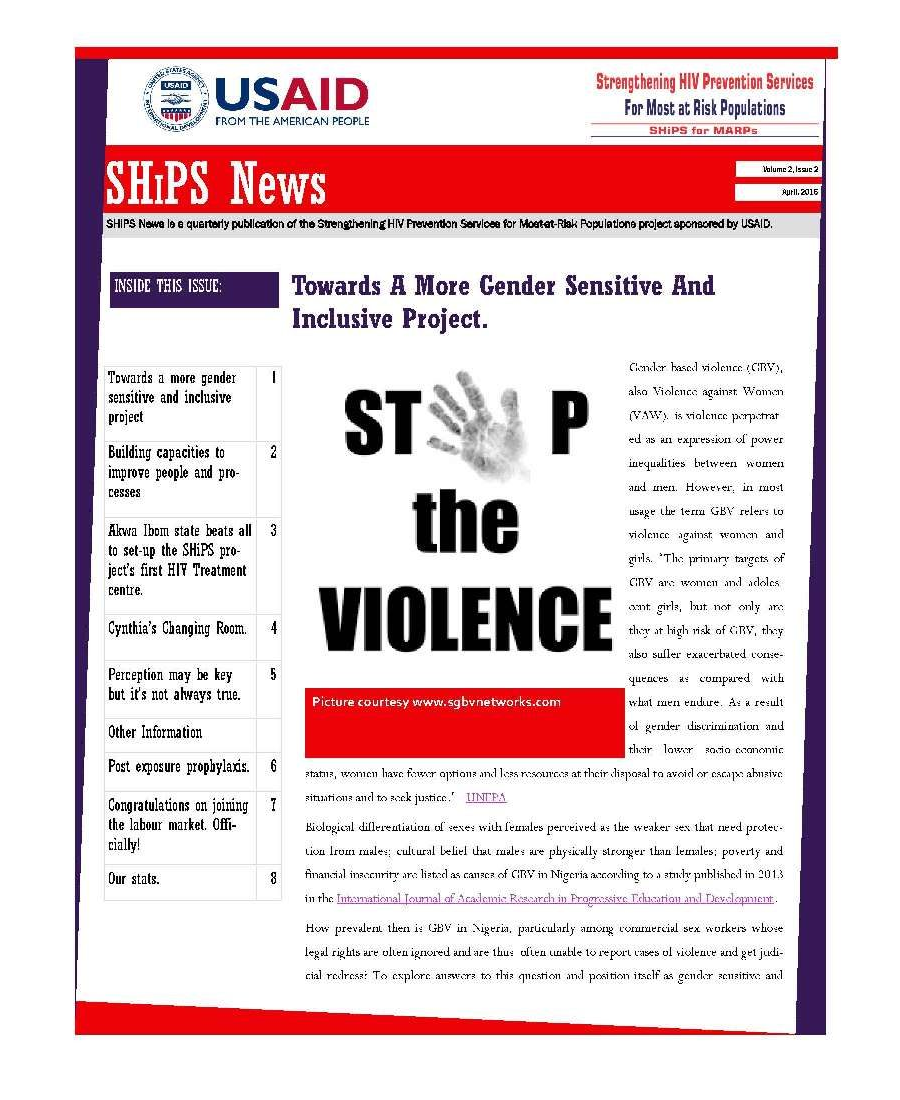 SHiPS News Vol 2 Is 3 July 2016